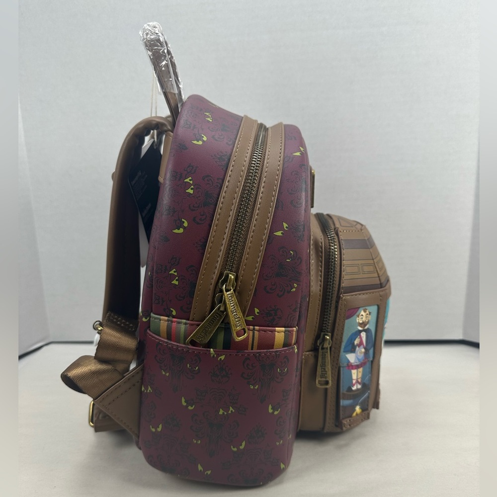 Loungefly Disney The Haunted Mansion Stretching Room Portraits Mini Backpack - Picture 8 of 10